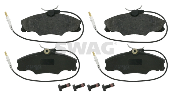Brake Pad Set, disc brake - 62 91 6221 SWAG